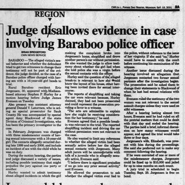 Clipping from The Daily Register